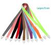 15mm Lanyard Card Sleeve Lanyard Corda de Poliéster 1,5 centímetros Corda Suspensa Cartão de Trabalho Pendurado com Peito Cartão Manga Corda Alargada