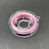 Hilo elástico de círculo pequeño mini de 1 mm línea de hilo con cuentas de cristal pulsera diy con cuentas resistente al desgaste tira Wen juega banda elástica venta al por mayor