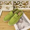 Mocasines de verano para hombre, informales, con borlas, transpirables, de suela suave, para conducir, sin cordones, de piel de vaca