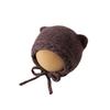 Gorros Japoneses y Coreanos para Bebé Otoño e Invierno Nuevos Lindos Gorros de Punto con Protección para las Orejas para Niños y Niñas Cálidos Gorros de Lana para Bebé