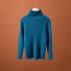 Roupas Infantis 2026 Outono e Inverno Suéteres para Meninos e Meninas, Camisetas de Segunda Pele Infantis, Tricô Infantil Pequeno, Médio e Grande, Tops Quentes de Gola Alta para Meninas