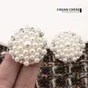 Botões Pequenos Perfumados de Pérola Feitos à Mão, Roupas de Exterior, Corta-Ventos, Vestidos, Roupas de Exterior, Botões com Contas, Acessórios de Pele, Botões Decorativos