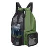 Bolsa de natación exterior transfronteriza con cordón de malla, bolsa húmeda, gran capacidad, mochila de viaje para playa, mochila portátil de fitness
