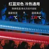 Tubería Corrugada de Acero Inoxidable 304 Especial para Calentador de Agua Tubería de Agua Caliente y Fría Integrada Engrosada Resistente a Altas Temperaturas Manguera de 4 Puntos Roja y Azul
