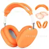 Funda Protectora Transparente de TPU y Silicona para Carcasa de Auriculares Apple AirPods Max, Juego de Tres Piezas