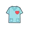 Uniforme de Enfermeira Mais Vendido Contas de Silicone Desenho Animado Série de Cuidados Médicos Joias DIY Pulseira Colar Estetoscópio Contas de Cola