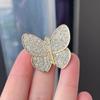Broche Animal Inseto Abelha Borboleta Cravejado com Diamantes Venda Quente Transfronteiriça para Mulheres, Broches Coloridos Exclusivos de Alto Padrão Atacado