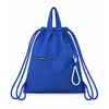 Mochila dobrável logo personalizado à prova d'água Oxford com cordão bolsa personalizada evento de maratona bolsa esportiva
