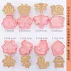 Mini Moldes para Galletas de Dibujos Animados Sanrio Hogareños Moldes de Sandía Estéreo 3D Corte a Presión Horneado de Fondant Hecho a Mano
