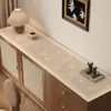 Alfombrilla de Entrada de Lujo Ligero y Sensación de Alta Gama, Alfombrilla para Aparador Estilo Vintage, Alfombrilla para Zapatero Resistente al Desgaste y Fácil de Cuidar, Alfombrilla Protectora para Encimera