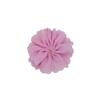 Flor de chiffon estilo coreano costurada à mão flor de cor sólida plana feita à mão faixa de cabelo infantil acessórios de cabelo sapatos e chapéus acessórios de vestuário flor