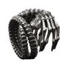 Joyería Transfronteriza Europea y Americana, Anillo Dominante de Calavera y Garra Estilo Punk Motociclista para Hombre, Anillo Popular Exagerado Personalizado