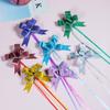 Flor brillante de 18 mm dibujada a mano transfronteriza, flor de cristal esmerilado monocromática, lazo de flor, flor dibujada a mano, embalaje de regalo, envío gratis