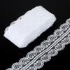 5 yardas precio encaje tela de encaje tira accesorios para el cabello hechos a mano tocado banda para el cuello joyería cinta accesorios material diy precio al por mayor