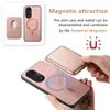 Adecuado para Opporealmeneo7 Soporte de Tarjeta de Separación Simple Magnético Funda Trasera para Teléfono Móvil Reno13/K13/F27