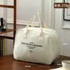 Bolsa de Lona, Neceser de Gran Capacidad, Bolsa de Equipaje de Viaje, Bolsa de Almacenamiento Versátil Portátil Ligera, Bolsa de Viaje