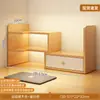Estantería de Esquina Estante de Almacenamiento de Escritorio Escritorio de Dormitorio Estante Pequeño Almacenamiento de Dormitorio Estudiantil Estante Multicapa Estante de Almacenamiento