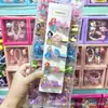 Brilla en la Oscuridad Diamante Brillante Sirena Elsa Princesa Lazo Estrella Luna Dibujo Animado Pasador para el Cabello Infantil Pinza para el Cabello de Estudiante Accesorio para el Cabello