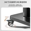 Soporte de suelo para TV con ruedas, estante tipo carrito, apto para Hisense, Xiaomi y otras marcas