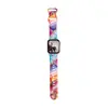 Pulseira de Relógio de Silicone com Estampa de Mármore Colorido Adequada para Apple 9 10 S11iWatch Ultra Pulseira com Fecho Borboleta