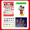 Adesivos de Unha Luminosos Elsa da Disney Estilo Fofo Infantil Material para Adesivo de Caderno Nome do Adesivo