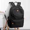 Mochila Casual Moda Simple Gris Oxford con Puerto de Carga USB Mochila para Laptop Mochila