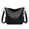 Bolsa feminina 2022 nova bolsa feminina de meia-idade coreana casual borla balde bolsa simples bolsa de ombro mensageiro bolsa da moda