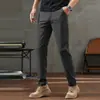 Novedad Primavera 2025 Pantalones Casual de Negocios Rectos para Hombre Elásticos de Secado Rápido Pantalones Largos Modernos para Hombre Estilo Delgado