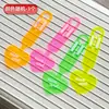 Etiqueta de Equipaje Fluorescente Viaje Vuelta a Clases Creativo Equipaje Artefacto Anti-Pérdida Etiqueta Adhesiva para Check-In de Avión Accesorios