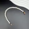 Cordão para celular corrente de pérolas Kit de acessórios com miçangas DIY com fio de aço Caixa de presente Acessórios para bolsa de mão bolsa tiracolo