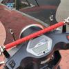 Coche muscle Wolf adecuado para tarjeta azul bresong 150 barra transversal de cabeza de coche reposabrazos para niños barra de equilibrio barra transversal de cabeza de coche modificado