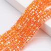 Cuentas de Cubo de Azúcar de Cristal de Vidrio Chapado en Color de 6 mm Hechas a Mano DIY Accesorios Decorativos con Cuentas Pulsera Collar Materiales para Ropa de Venta Caliente