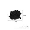 Fábrica rosa bordado tela pegatinas ropa sombrero accesorios aplique decorativo cortina funda de edredón parche para agujeros al por mayor