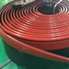 210*15 canaleta guía goma falda anti-desbordamiento poliuretano doble sello resistente al desgaste planta de energía transportador tipo Y mina de carbón bloque