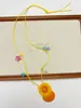 Collar Colgante de Estrella de Mar y Concha Colorida Dopamina de Verano, Estilo Vacaciones en la Playa, Cadena para Clavícula Lista para Fotos, Accesorio de Moda para Mujer