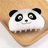 Presilha de Acrílico Estilo Coreano Desenho Animado Animal Panda Doce Fofa Simples Grampo de Cabelo Parte Traseira da Cabeça Presilha de Cabelo Disco