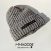 Chapéu Feminino com Circunferência de Cabeça Grande, Faz o Rosto Parecer Menor, Estilo Coreano Outono e Inverno, Gorro Versátil e Fashion, Solto e Quente