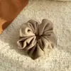 Goma para el pelo de tela tipo scrunchie para otoño e invierno para mujer, Sujetador de coleta baja de alta gama, Banda de goma de alta elasticidad y duradera, Cuerda para moño
