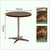 Mesa e Cadeiras de Jantar Modernas Minimalistas, Conjunto de Mesa e Cadeiras de Jantar Ocidental Leve, Mesa e Cadeiras Simples Estilo Coreano para Cafeteria de Chá com Leite e Café
