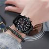 Directo de Fábrica Esfera Grande de Moda Reloj Impermeable para Hombre Personalizado de Negocios Reloj de Cuarzo Samurai Negro Estudiante Multifuncional