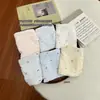 Calzones tipo bóxer de algodón antibacteriano para mujer, tela de seda helada, estilo fino de verano, estampado lindo, tiro medio, sin costuras, transpirable