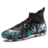Zapatos de fútbol con tacos largos transfronterizos para hombre, tacos de césped artificial de caña alta, zapatillas deportivas para estudiantes jóvenes, zapatos para entrenamiento de competición