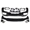 Adecuado para Ensamblaje de Contorno de Parachoques Trasero W118 Cla35 Amg
