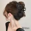 Pinza para el pelo de lazo estilo 2026 para mujer, Pasador de alta gama, Pinza de tiburón grande para la parte posterior de la cabeza, Accesorio para el cabello