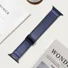 Adecuado para Samsung Garmin Huawei Amazfit Xiaomi Gt4/5Iwatch Correa de Silicona y Cuero Hebilla Magnética