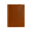 Vintage Crazy Horse Couro A5 Papel Caderno Estojo de Couro com Pontas de Caneta de Aço para iPad Mini Estojo de Couro Protetor Multifuncional
