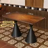 Mesas y sillas comerciales para tabernas y restaurantes, restaurante de té retro, mesas y sillas para salones privados de hotel, mesas y sillas de bar estilo americano, sillas de madera maciza
