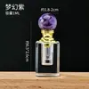 Botellas de Aceite Esencial de Bola de Cristal Natural Transfronterizas, Creativas para DIY, Botellas de Perfume de Cristal Blanco Amatista, Botellas Vacías, Botellas Reutilizables al por Mayor