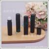 Frasco com Rolo de Vidro Preto 5ML, Frasco com Rolo, Frasco com Rolo para Perfume, Frasco de Amostra de Óleo Essencial 5ML, Frasco com Rolo