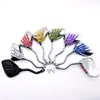 Espejo retrovisor de motocicleta modificación universal Fuego Fantasma Qiaoge Fuxi dos colores Garra Fantasma reflector de coche eléctrico venta caliente transfronteriza